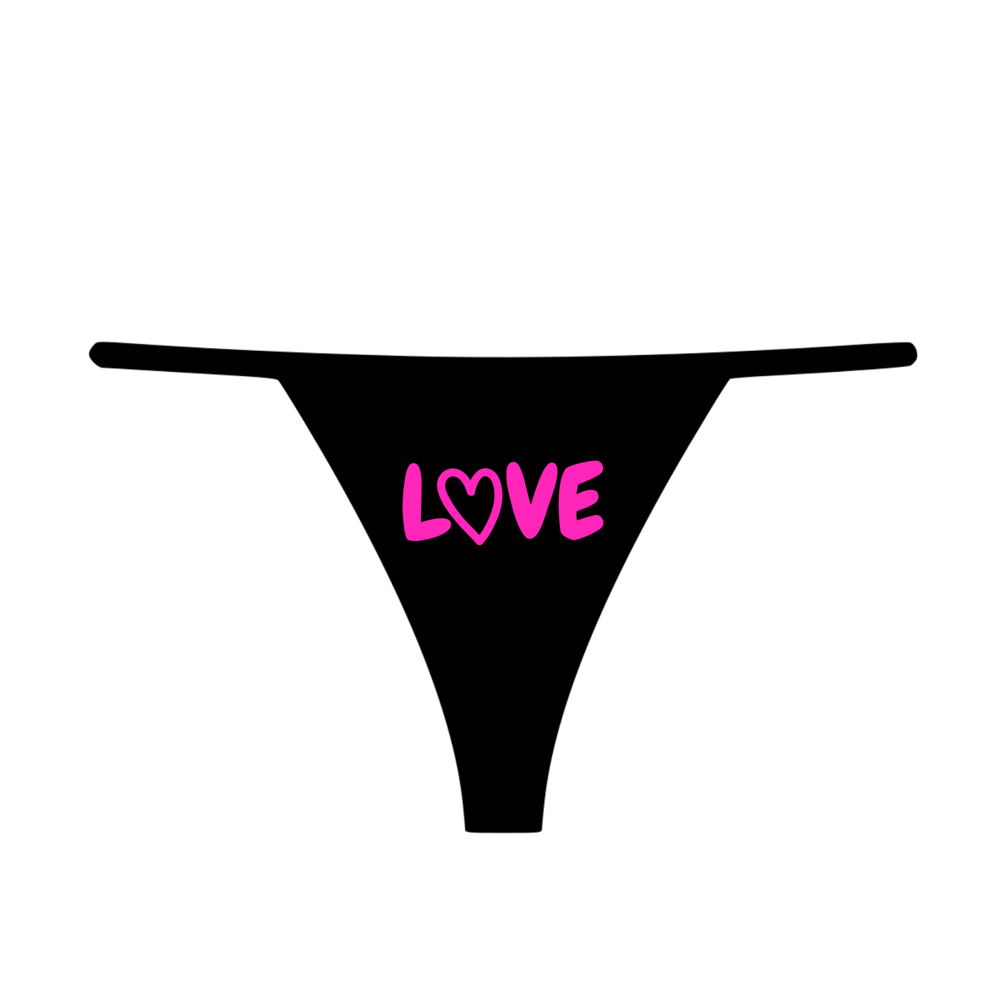 "Love" Women's Thong