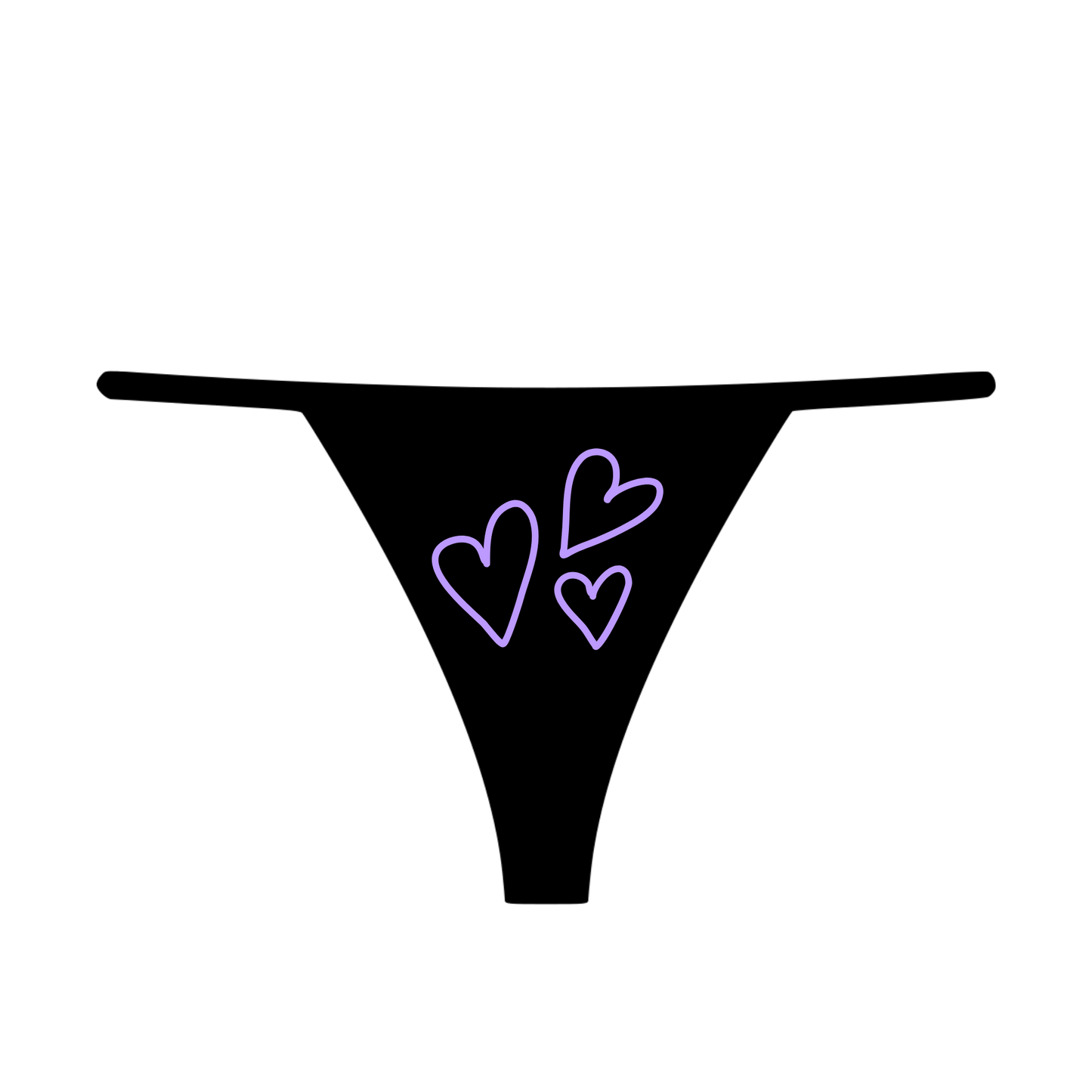 "Hearts" Women's Thong