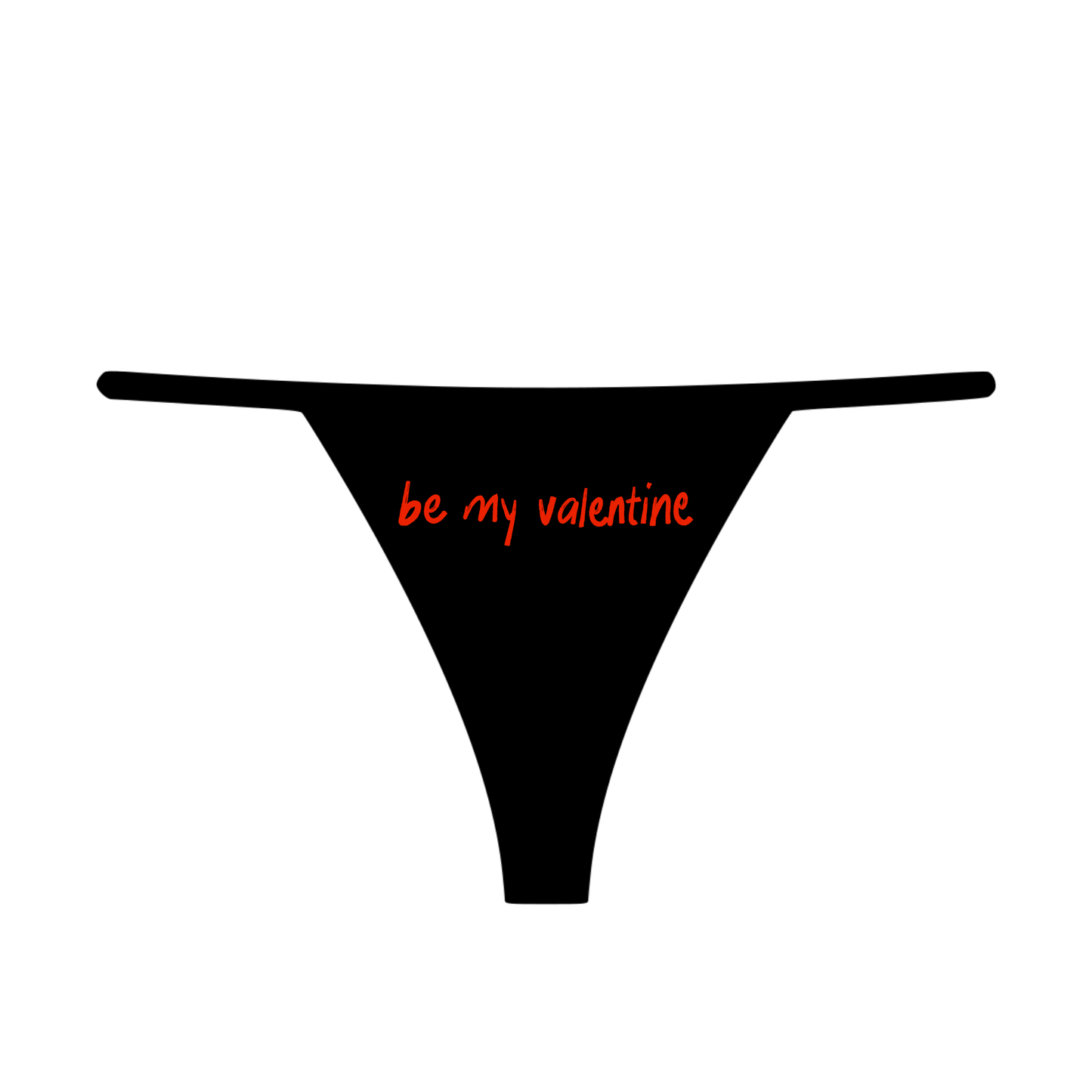"Be My Valentine" Women's Thong