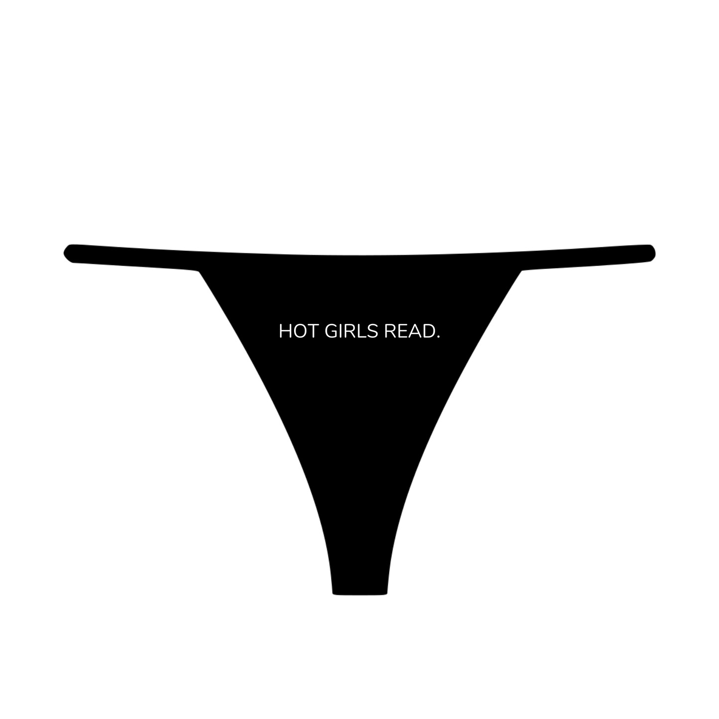 "Hot Girls Read 2.0" Women's Thong