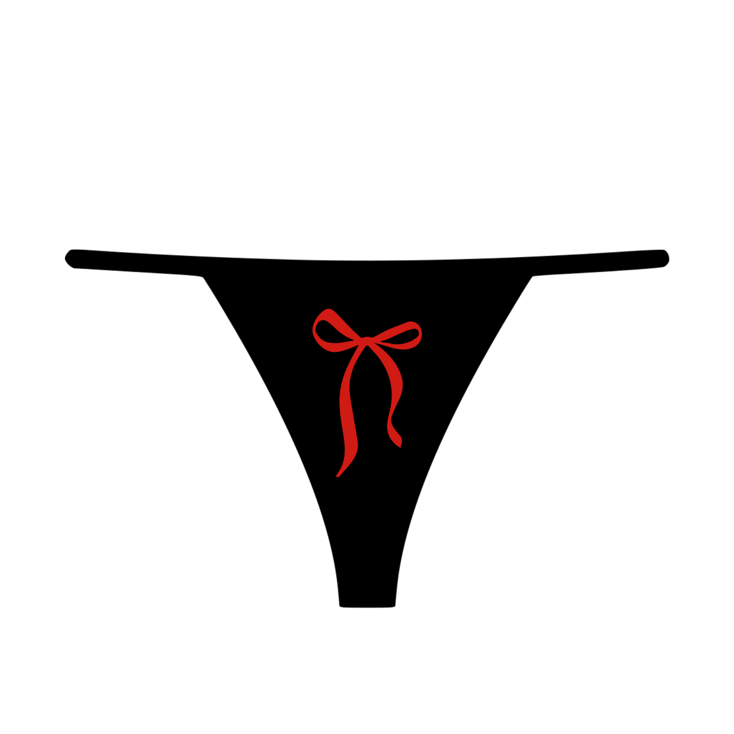 "Red Bow" Women's Thong