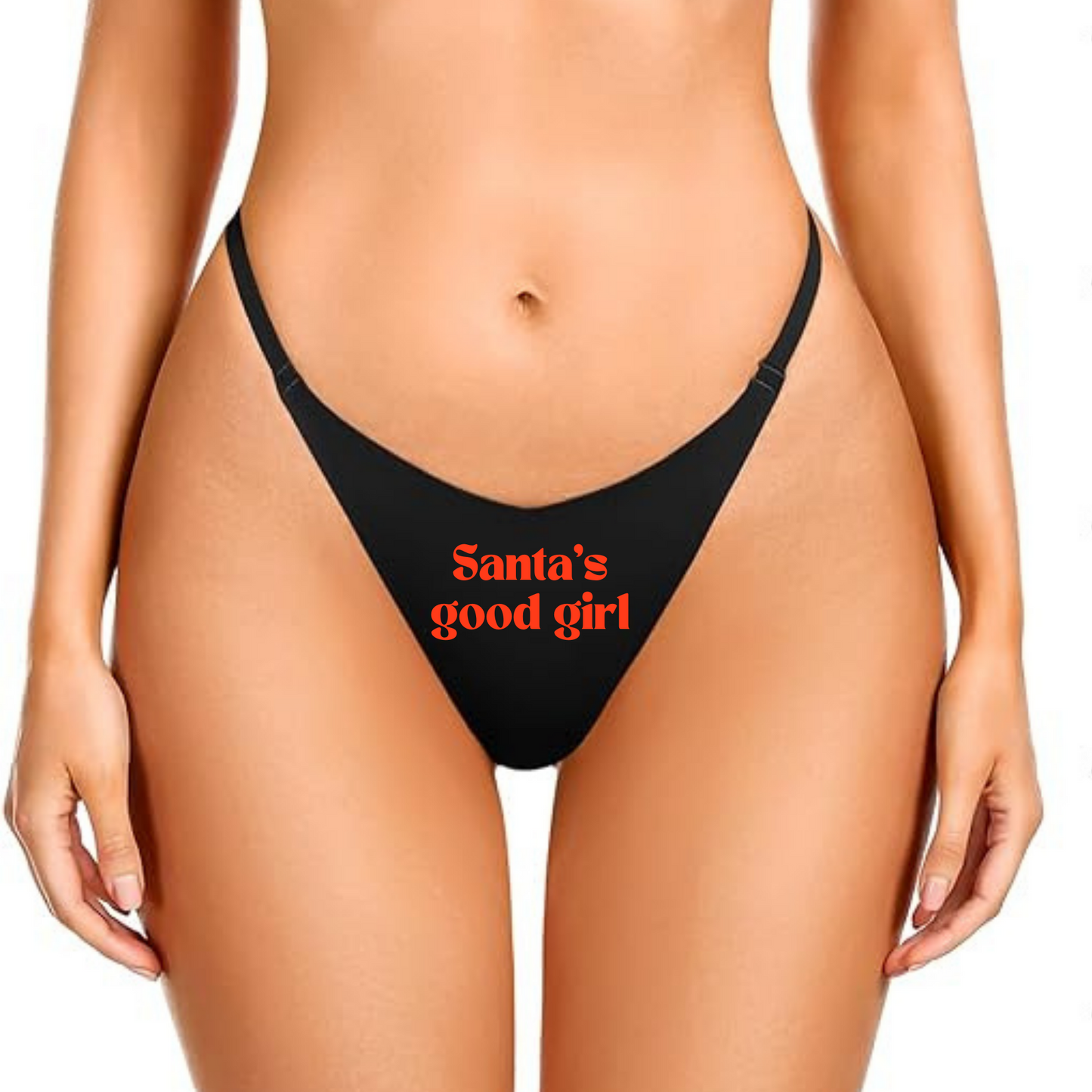 "Santa's Good Girl" Women's G-String