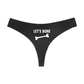 "Let's Bone" Women's Thong