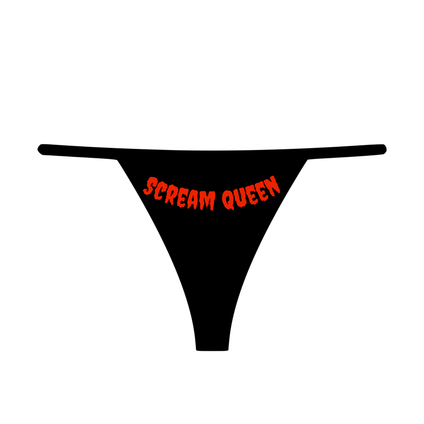 "Scream Queen" Women's Thong