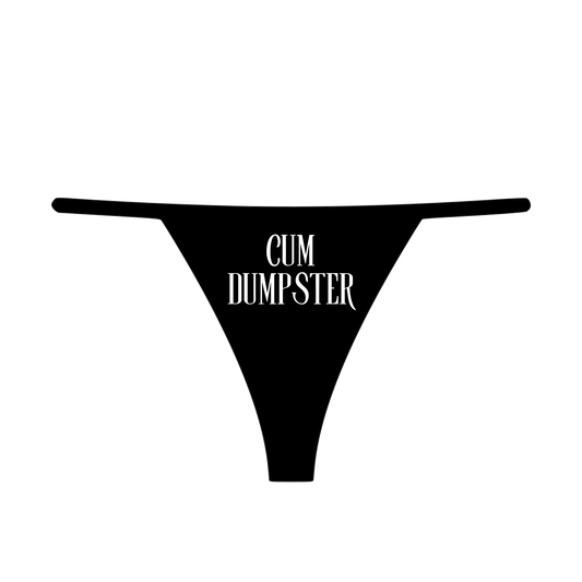 "Cum Dumpster" Women's G-String