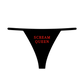 "Scream Queen 2.0" Women's Thong