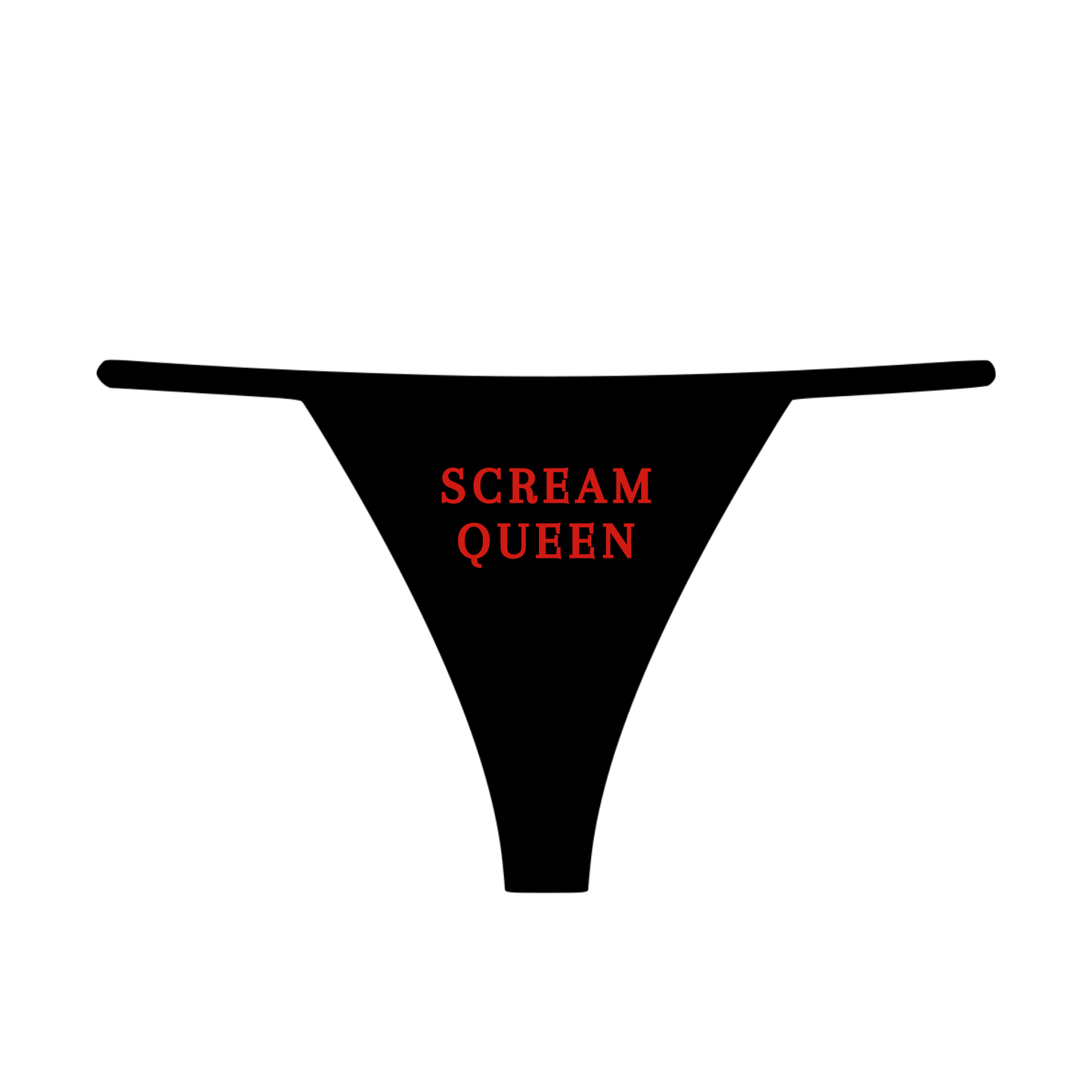 "Scream Queen 2.0" Women's Thong