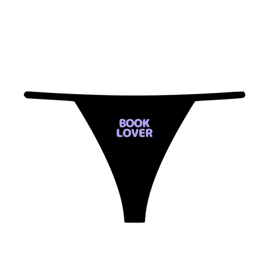 "Book Lover" Women's Thong