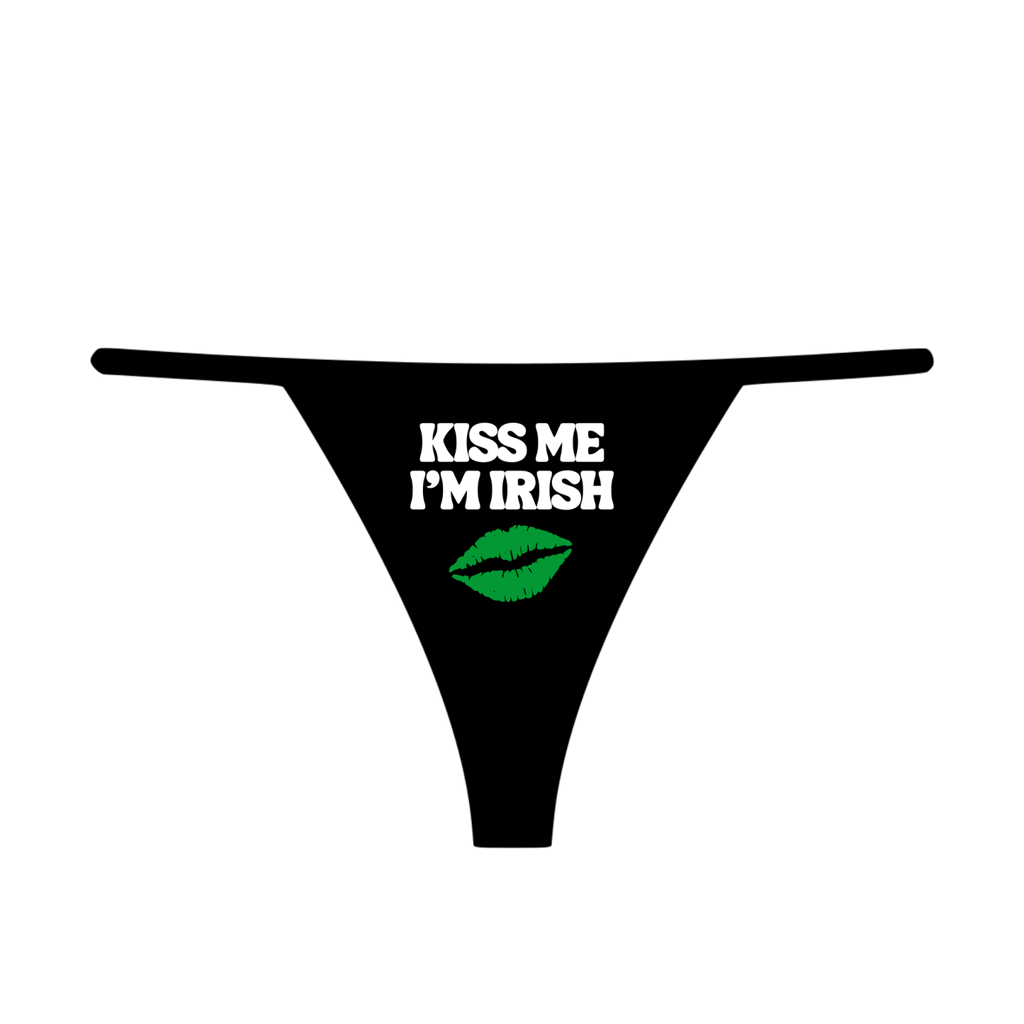 "Kiss Me I'm Irish" Women's G-String