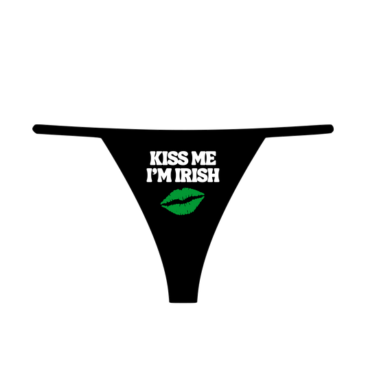 "Kiss Me I'm Irish" Women's G-String