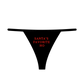 "Santa's Favorite Ho" Women's G-String