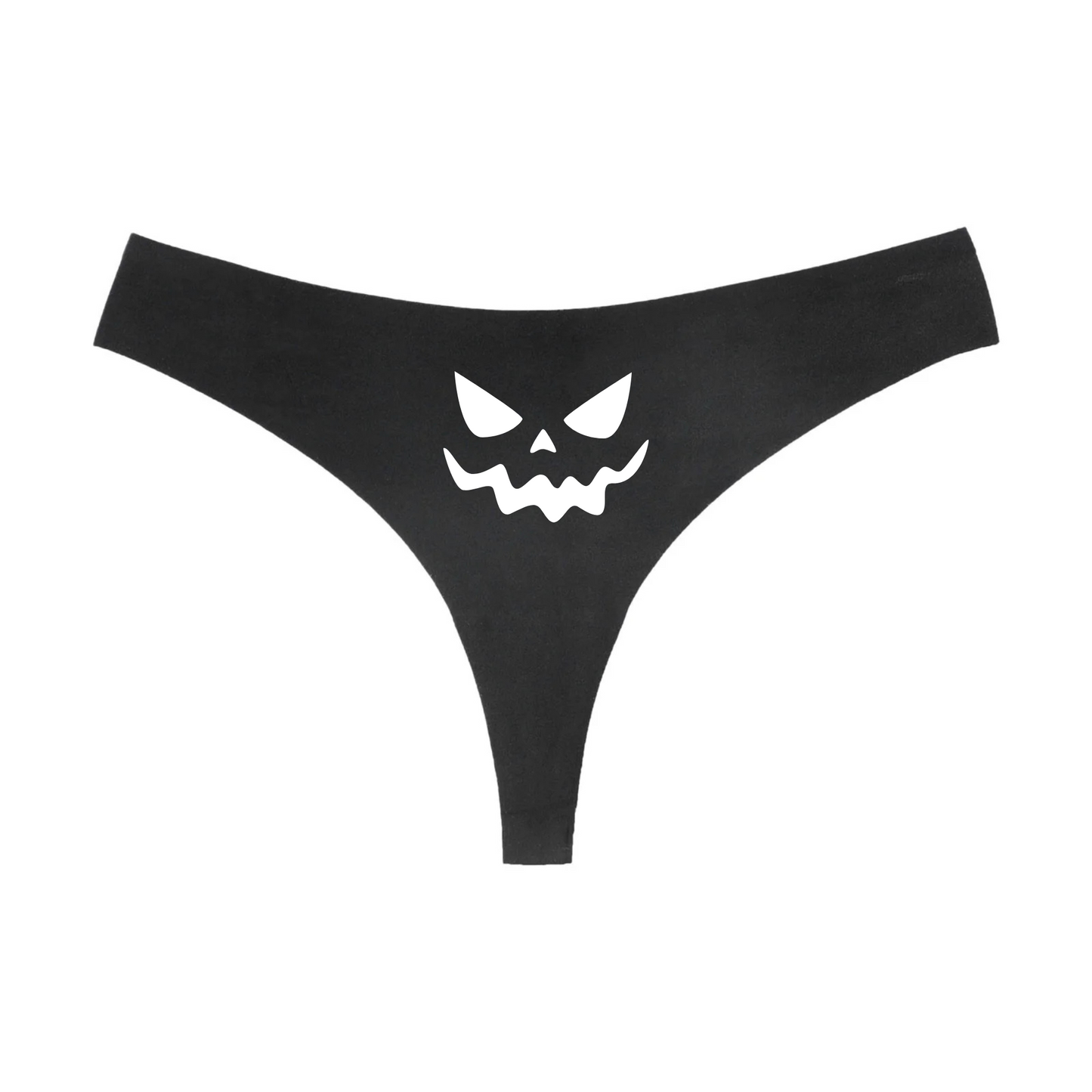 "Pumpkin Face" Women's Thong