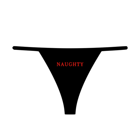 "Naughty" Women's G-String