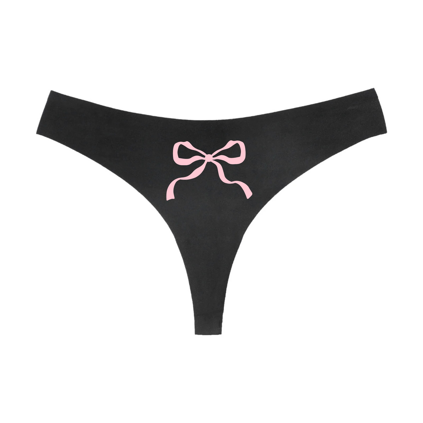 "Pink Bow" Women's Thong