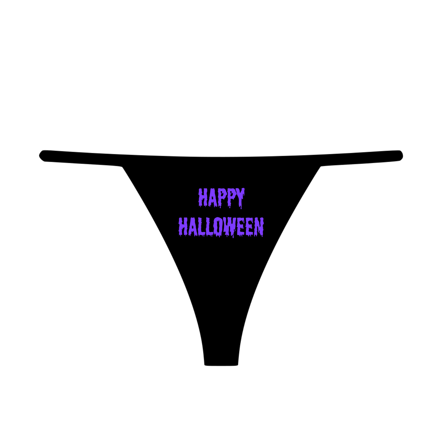 "Happy Halloween" Women's Thong