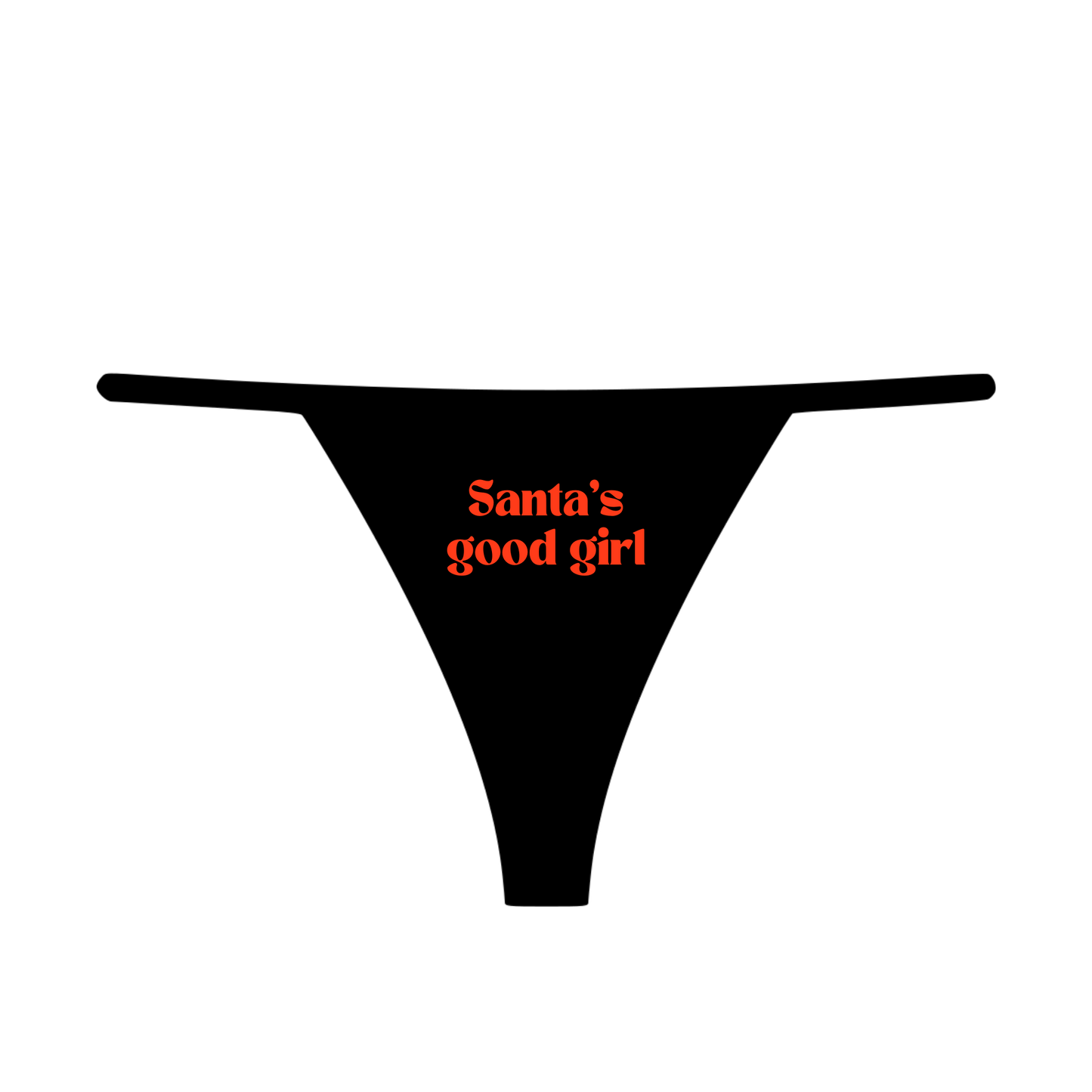 "Santa's Good Girl" Women's G-String