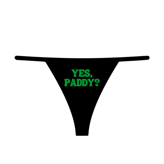 "Yes, Paddy" Women's G-String