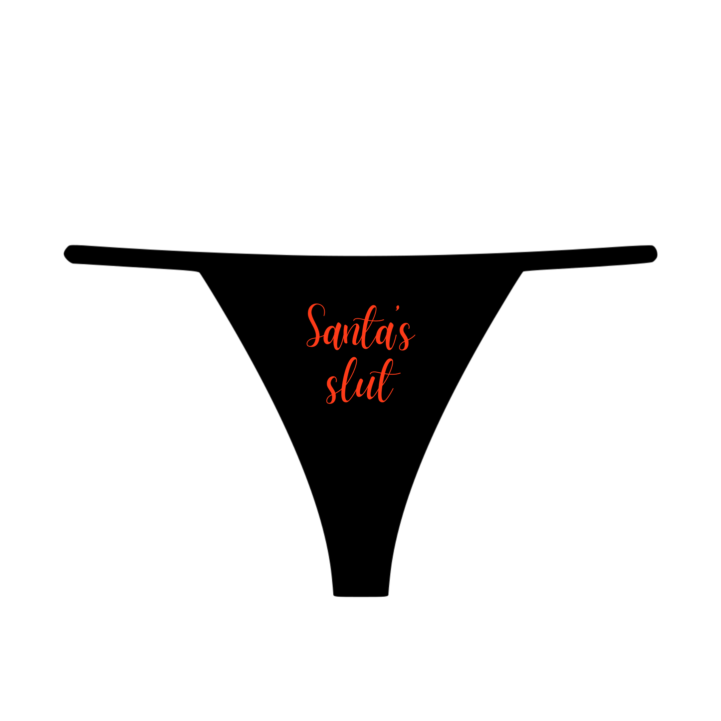 "Santa's Slut" Women's G-String