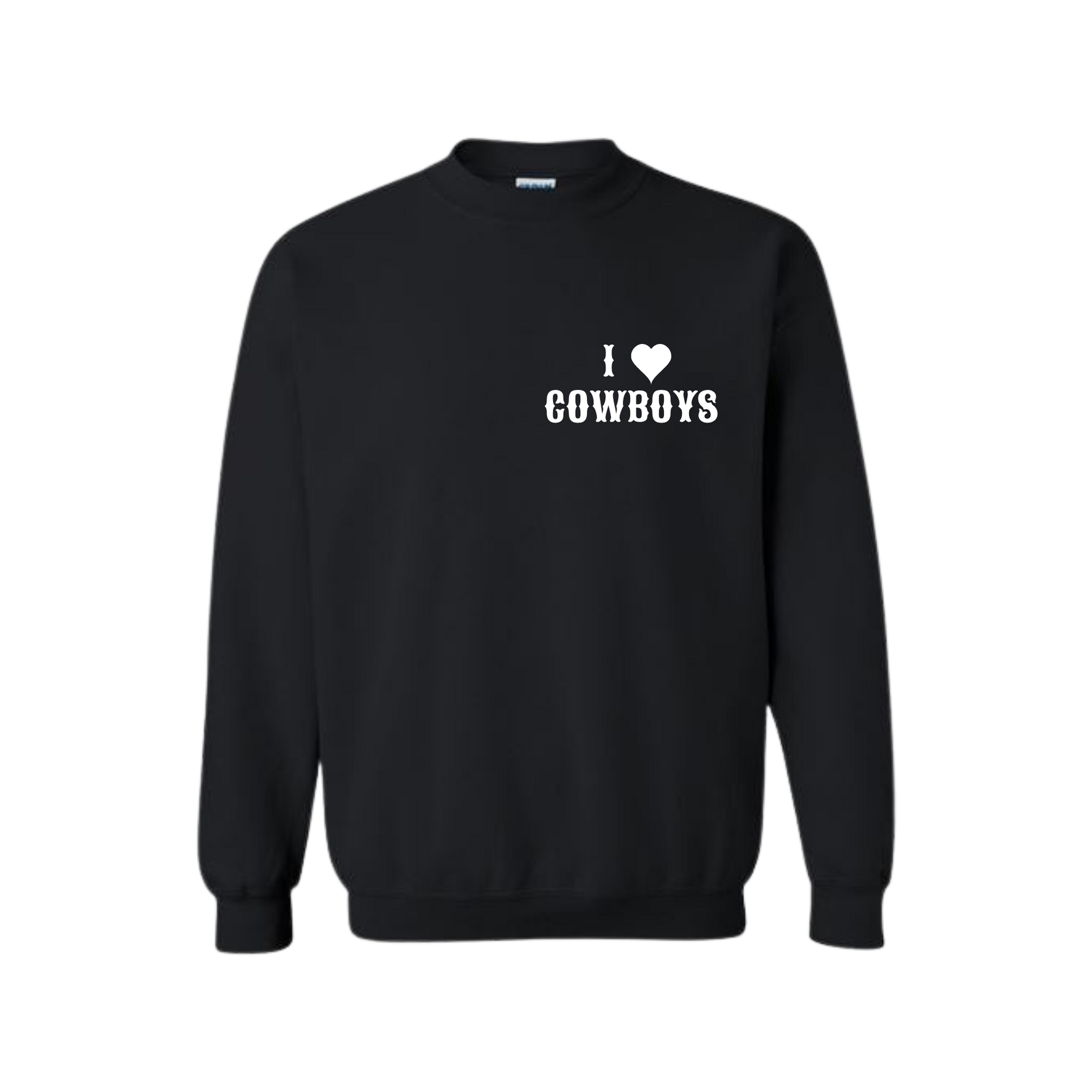 I <3 Cowboys Crewneck Sweatshirt – thatSmutShop